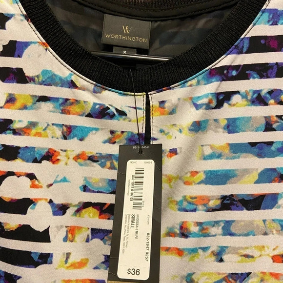 NWT‎ Worthington Colorful Tank - Picture 3 of 5